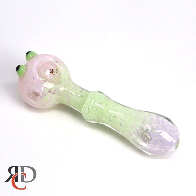 GLASS PIPE SLIME ART EYE ON HEAD GP7560 1CT