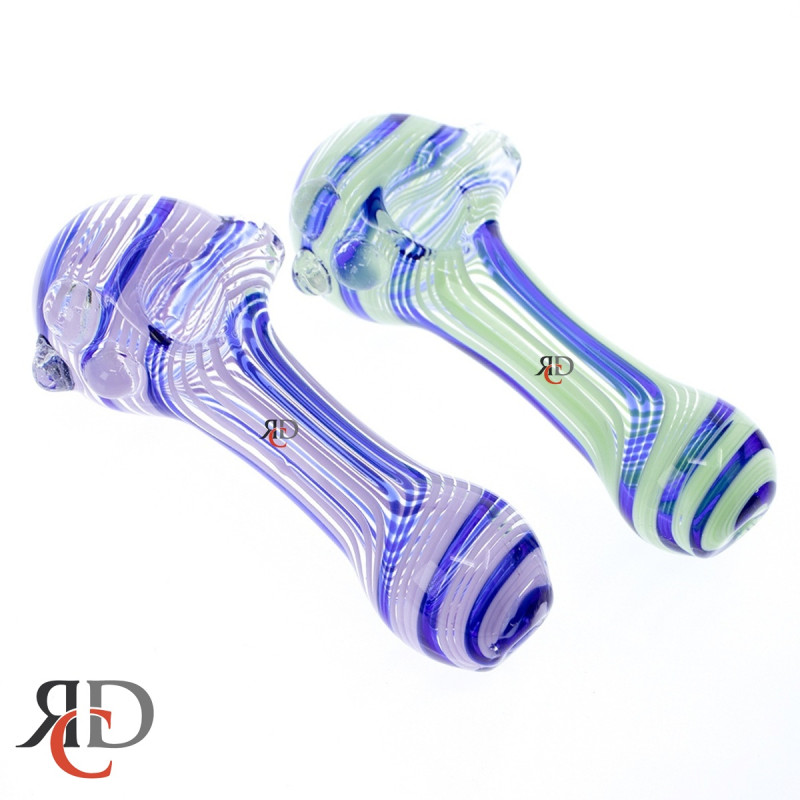 GLASS PIPE SLIME COLOR ART KNOBBY GP6093 1CT
