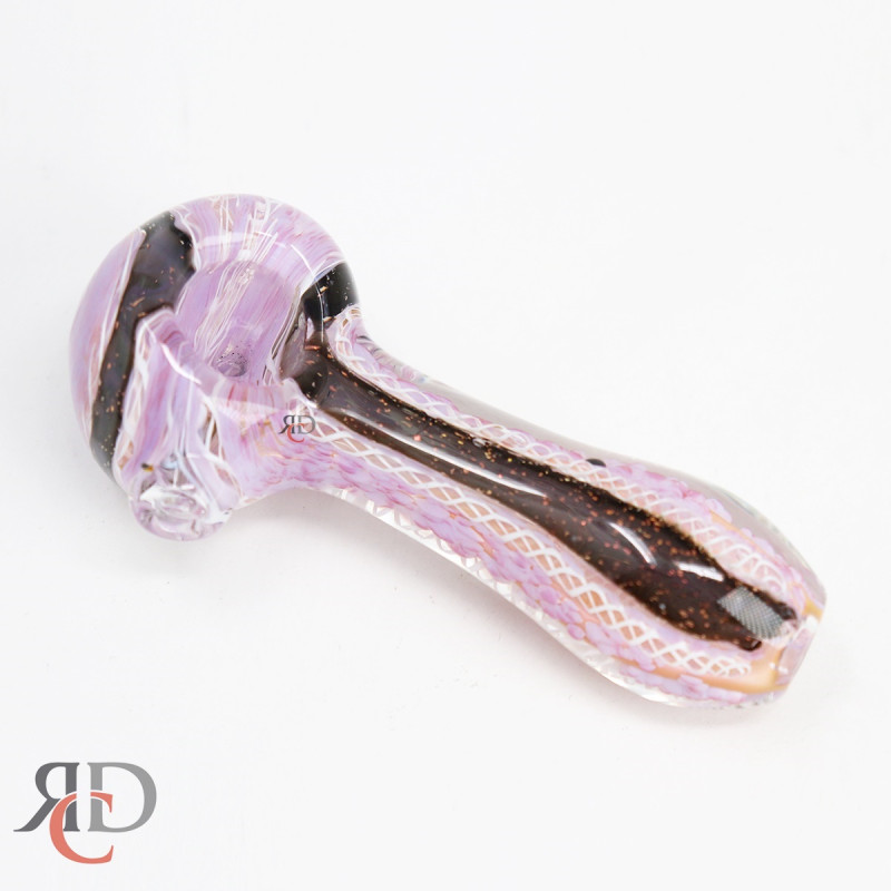 GLASS PIPE SUPREME PURPLE DICRO HEAVY GP943 1CT
