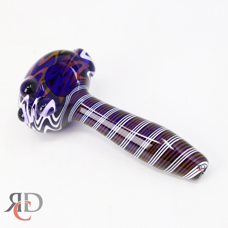 GLASS PIPE SUPREME WIG WAG ART GP1214 1CT