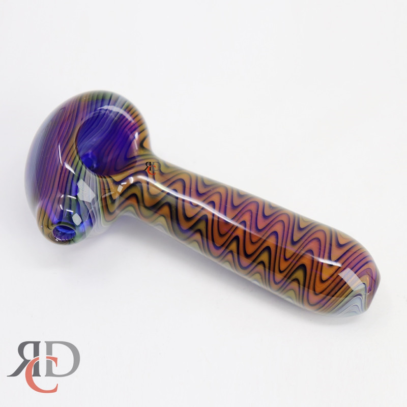 GLASS PIPE SUPREME WIG WAG ART GP1215 1CT