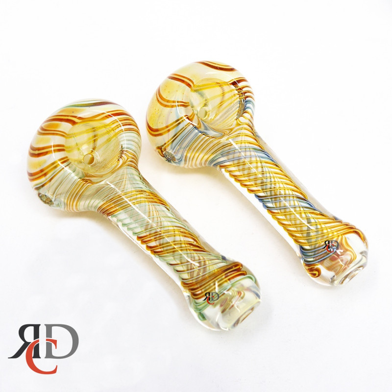 GLASS PIPE SWIRAL ART GP2712 1CT
