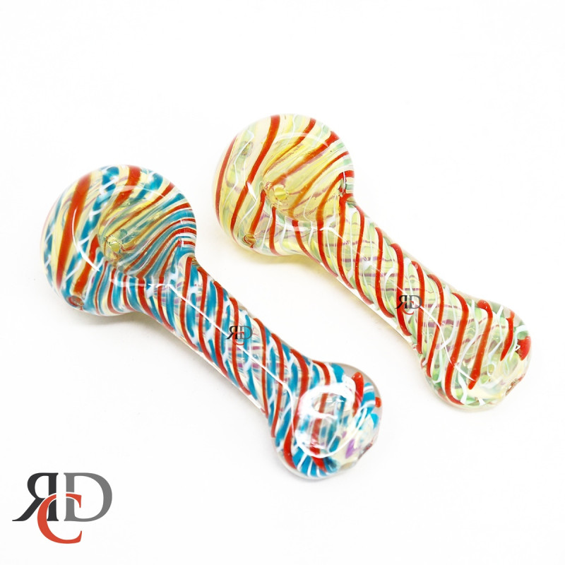 GLASS PIPE SWIRAL ART GP2736 1CT