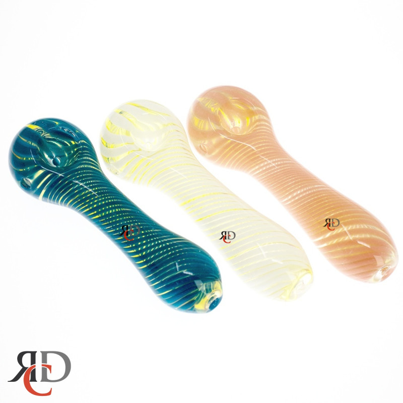 GLASS PIPE SWIRL ART COLOR GP5103 1CT