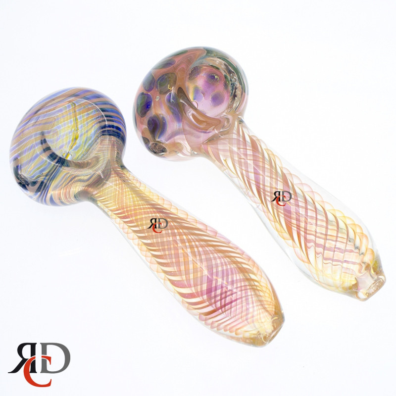 GLASS PIPE SWIRL ART GP5588 1CT