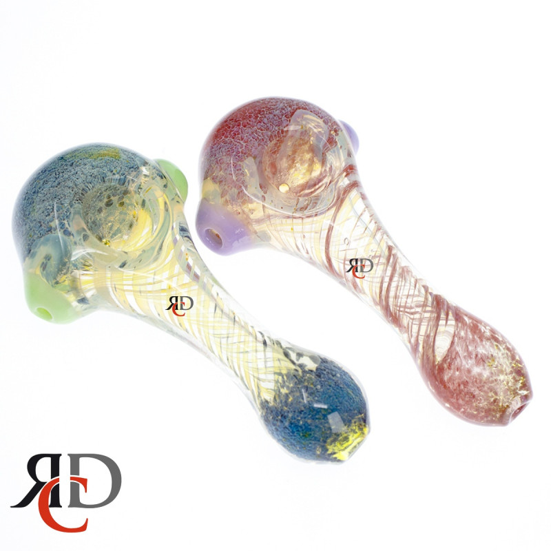 GLASS PIPE SWIRL ART HEAVY GP5603 1CT