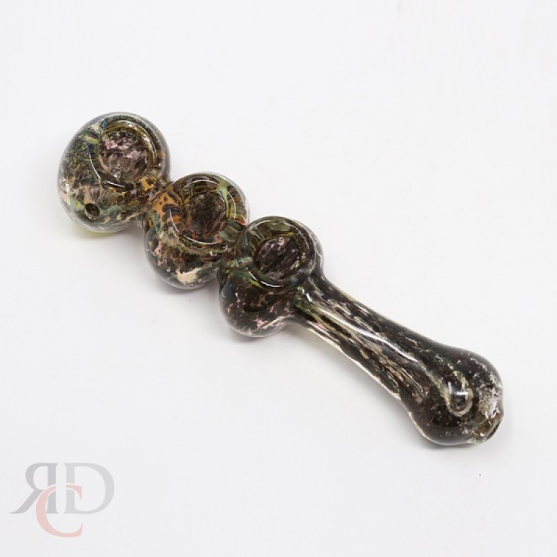 GLASS PIPE TRIPLE BOWL GP8554 1CT