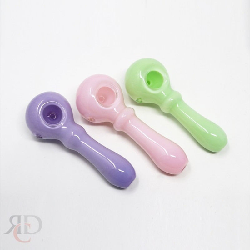 GLASS PIPE US MILKY TUBE GLOW IN DARK GP1101 1CT