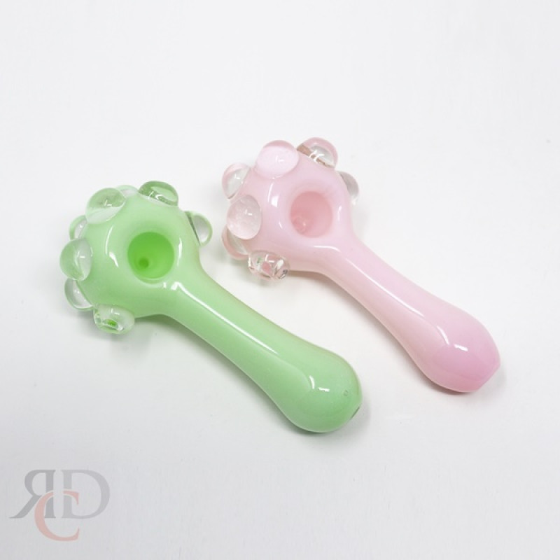 GLASS PIPE US MILKY TUBE GLOW IN DARK GP1206 1CT