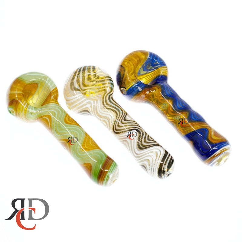 GLASS PIPE WIG WAG ART GP526 1CT