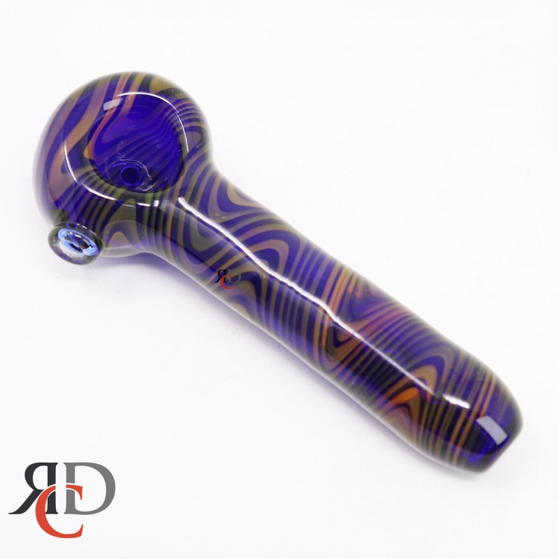 GLASS PIPE WIGWAG ART HIGH END GP972 1CT