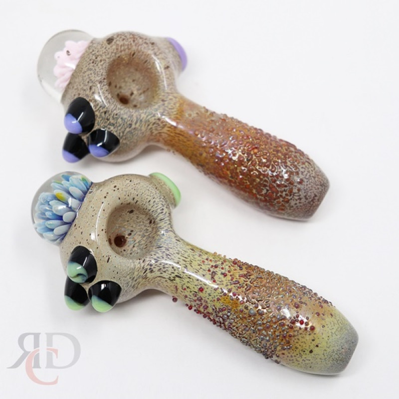HAND PIPE FLOWER HEAD BLAST FANCY PIPE GP724 1CT