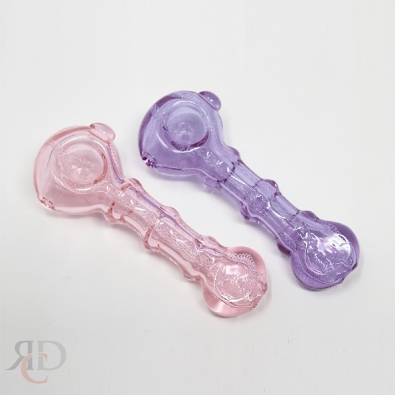 HAND PIPE GRAM PINK/PURPLE RIM PIPE GP5016 1CT
