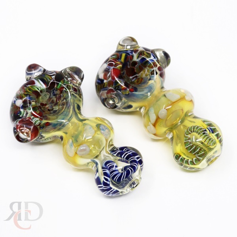 HAND PIPE HEAVY PIPE 3 BALL SHAPE WITH ART GP774 1CT