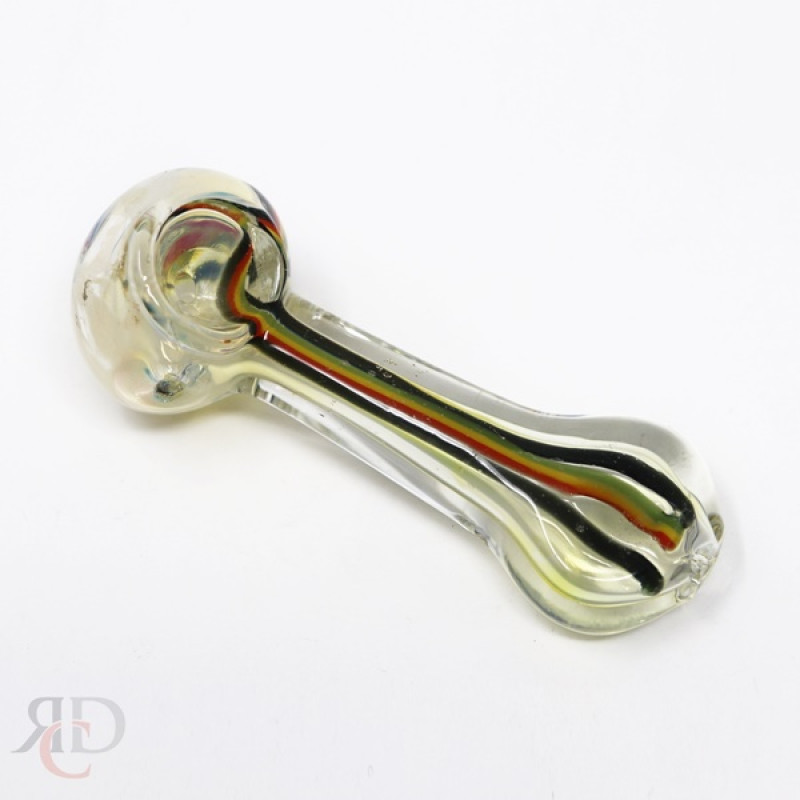 HAND PIPE RASTA SPOON PIPE  GP393 1CT