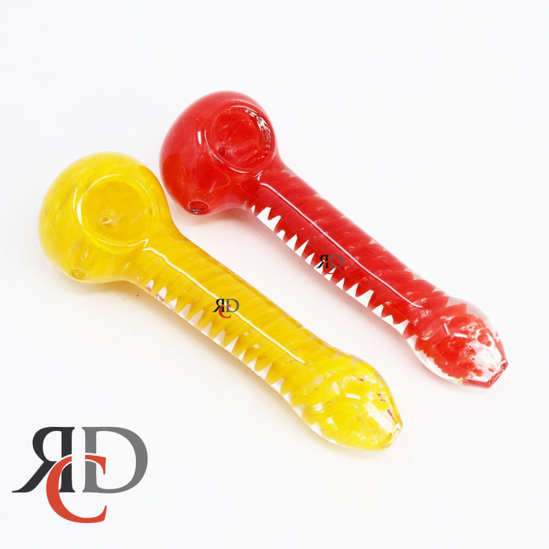 HAND PIPE SPIRAL FRIT PIPE GP430 1CT