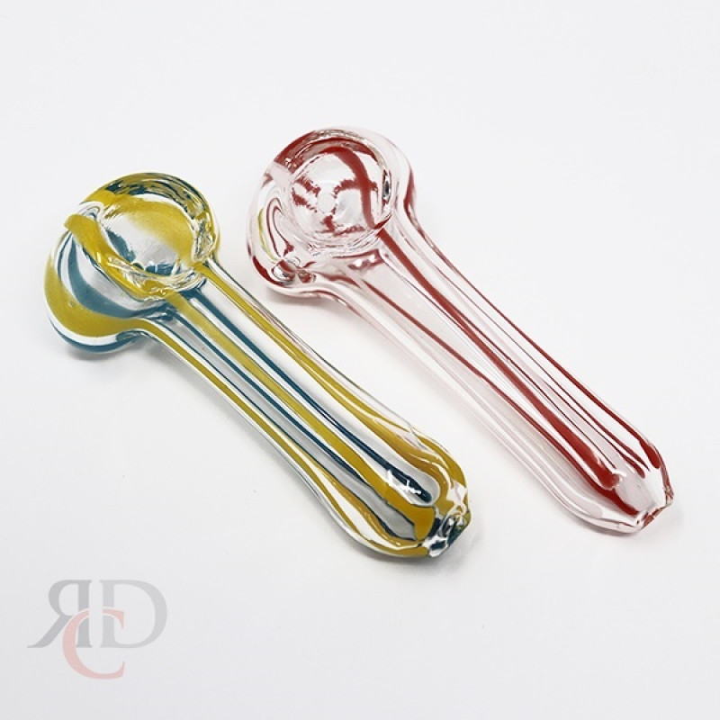 HAND PIPE SPOON FULL ART PIPE HP04 - 5ct/ PACK