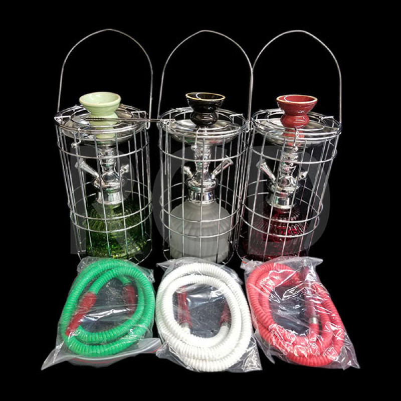 HOOKAH WITH PURE ZINC SHAFT HK133 1CT