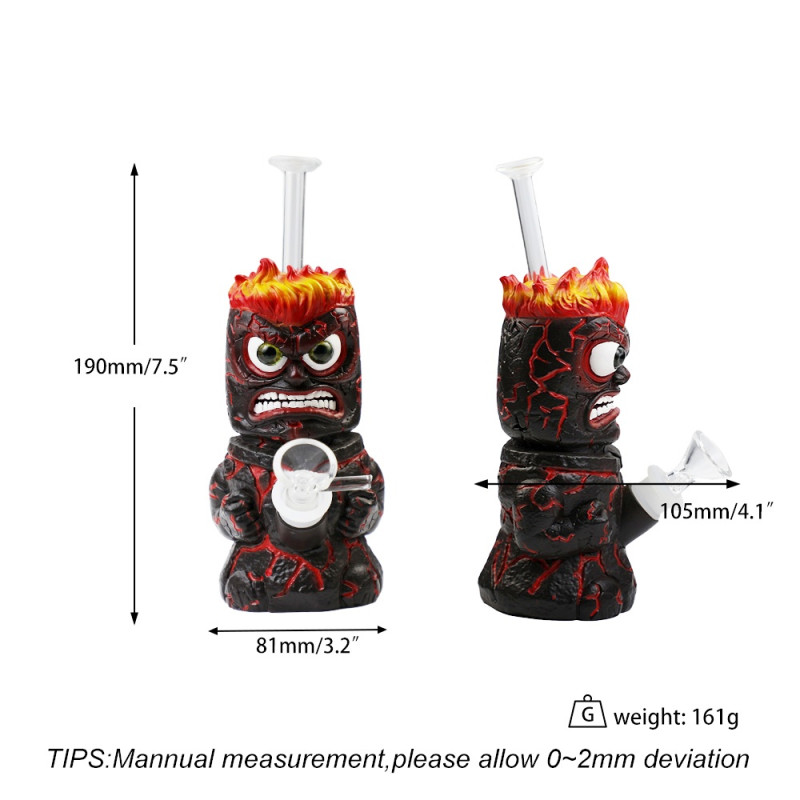 SILICONE WATER PIPE ANGER WPS1105 1CT