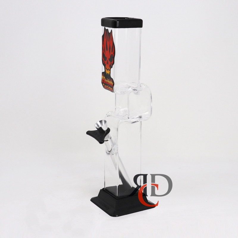 WATER PIPE ACRYLIC 12" SQUARE LIB WPA1210 1CT