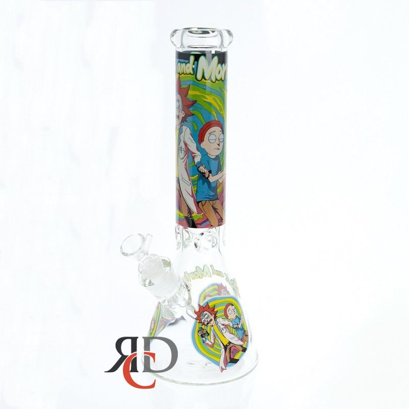 WATER PIPE BEAKER GLOW IN DARK WP25047 1CT