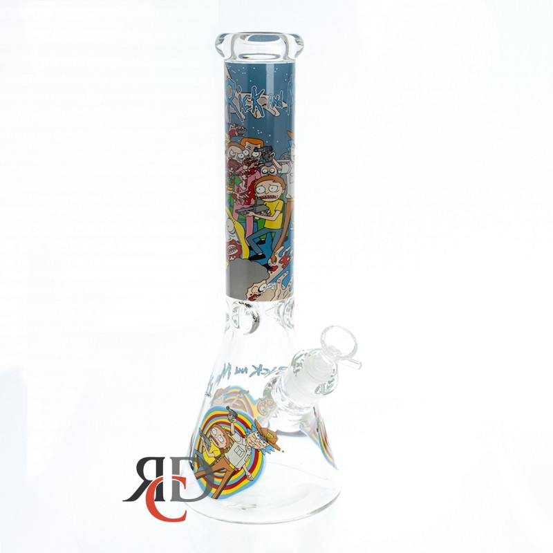 WATER PIPE BEAKER GLOW IN DARK WP25048 1CT
